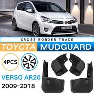 4ks Car PP Mudguards For Toyota Verso AR20 2009-2018