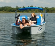Katamaran elektryczny Chill-Boat Trio Rower wodny łódź