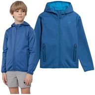 KURTKA dziecięca SOFTSHELL 4F JUNIOR JSFM001 122