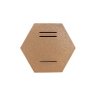 Moduláris éremtartó, barna