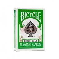 Bicykel Standard Rider Back Zelené hracie karty, 1 balíček