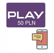 DOŁADOWANIE PLAY 50ZŁ PREPAID AUTOMAT NA SMS 24/7 KOD 14 CYFR BARDZO SZYBKO