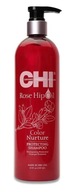 CHI ROSE HIP Šampón pre farbené vlasy 739ml