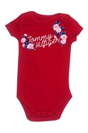 Tommy Hilfiger body dla dziewczynki Anne czerwone 0 - 3 m