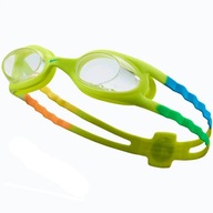 ND05_O2882 NESSB166-312 Okulary pływackie Nike Os Easy-Fit Junior zielone