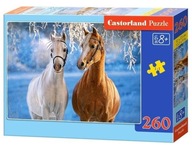 Puzzle 260 Zimowe konie CASTOR