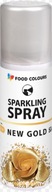 Barwnik Spożywczy w Sprayu 50 ml Food Colours Jadalny w Aerozolu- Złoty