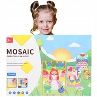 Logická skladačka pre dieťa Mozaika Kreatívna zábava - TRIFOX Zaujímavá
