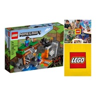 LEGO Minecraft - "Opustená" baňa (21166) +Taška +Katalóg LEGO 2024