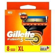 WKŁADY OSTRZA DO MASZYNKI GILLETTE FUSION5 POWER XL 8SZT. ORYGNIAŁ