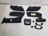 MERCEDES W212 AMG black, inner pillars plastics