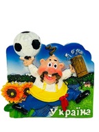 Magnes Magnez lodówkę Ukraina Kijów Piłka Nożna