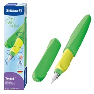 PIÓRO WIECZNE TWIST P457 M L+R NEON ZIELONY PELIKAN