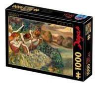 Puzzle 1000 Edgar Degas: Štyri tanečnice /D-Toys