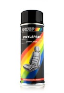 MOTIP LAKIER FARBA DO SKÓRY VINYLU SPRAY CZARNY 400ML