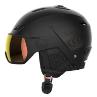 Kask z przyłbicą szybą Salomon Icon LT Visor Photo Bk PG/Un 2024 53-56 cm