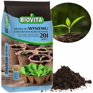 Kókuszrostos foltvarró vetőföld 20L Biovita