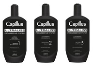 Capillus Ultraliss Nanoplastia Sada na vyrovnávanie vlasov 3x400ml