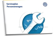 VW Volkswagen Niemiecka Książka Serwisowa 1995-00