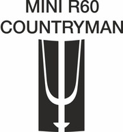 Mini R60 Countryman motorháztető matricák