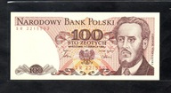 BANKNOT 100 Złotych -- 1 czerwca 1986 rok, seria SR