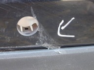 Volvo XC60 II 2017-2022 bumper rear rear part