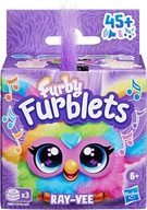 Furby Furblets RAY-VEE Maskotka Interaktywna Tęczowa Furbisie