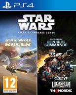 Star Wars Racer +Commando Nová Blu-ray hra PS4 PS5
