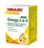 Omega 3-6-9 zloženie s rybím olejom z ľanu a boráku 60 kapsúl
