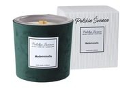 SVIEČKA HEVY SKIN GREEN MADEMOISELLE BIELA