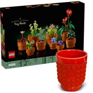 LEGO CREATOR ICON Malé rastlinky 10329 + Červený hrnček LEGO 575159