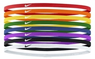 Náramky na hlavu Nike Skinny Headbands 8P viacfarebné