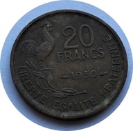 FRANCJA - 20 FRANKÓW 1950 - A12