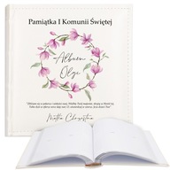 ALBUM KOMUNIA IMIĘ PERSONALIZOWANY DLA DZIEWCZYNKI