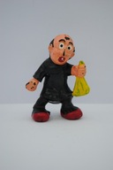 Gargamel Stara gumowa figurka Smerf Gargamel Kiosk RUCH