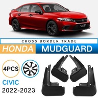4ks Car PP Mudguards For Honda CIVIC 2022-2023