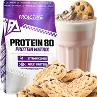 BIAŁKO WPC serwatkowe odżywka białkowa WITAMINY C B ciastko ProActive 700g