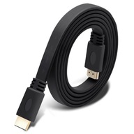 3M Płaski Kabel HDMI FULL HD 1080p 4K UHD SLIM