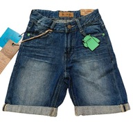 COOL CLUB Szorty letnie chłopięce spodenki krótkie jeansowe r. 122