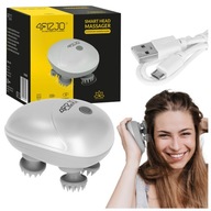 ELEKTRYCZNY MASAŻER GŁOWY I CIAŁA WODOODPORNY BIAŁY (SMART HEAD MASSAGER)