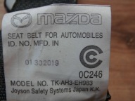 Mazda CX5 II KF 2018+ tension belt safety right front front KB8H TK52