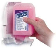 Penový prostriedok na umývanie rúk 1l, ružový (6 ks)