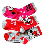 DISNEY 3pak skarpet skarpetek MINNIE *31-34