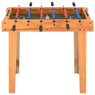Mini stôl na stolný futbal, 69 x 37 x 62 cm, javor