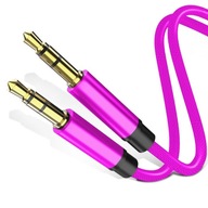 Kábel Interlook INTERAU-1-1M-Pink minijack 3,5 mm - minijack 3,5 mm 1 m