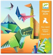 DINOZAURY origami zestaw kreatywny 24 szt. DJECO