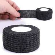 KOHEZÍV KÖTSZER ÖNTAPADÓS RUGALMAS FEKETE MINI 2.5 m x 2.5 cm