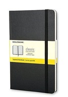 NOTES CLASSIC 9X14 TW. KRATKA- CZARNY MOLESKINE