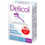 Delicol kvapky pre bábätká 15 ml koliky nadúvania