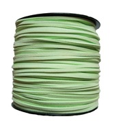 Rzemień Jubilerski zamszowy zielony 3mm - 1 m